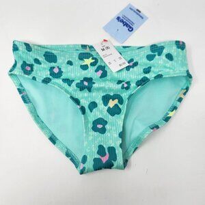 Girls Medium (8) Blue Leopard Print Swim Bottoms Cat & Jack NWT